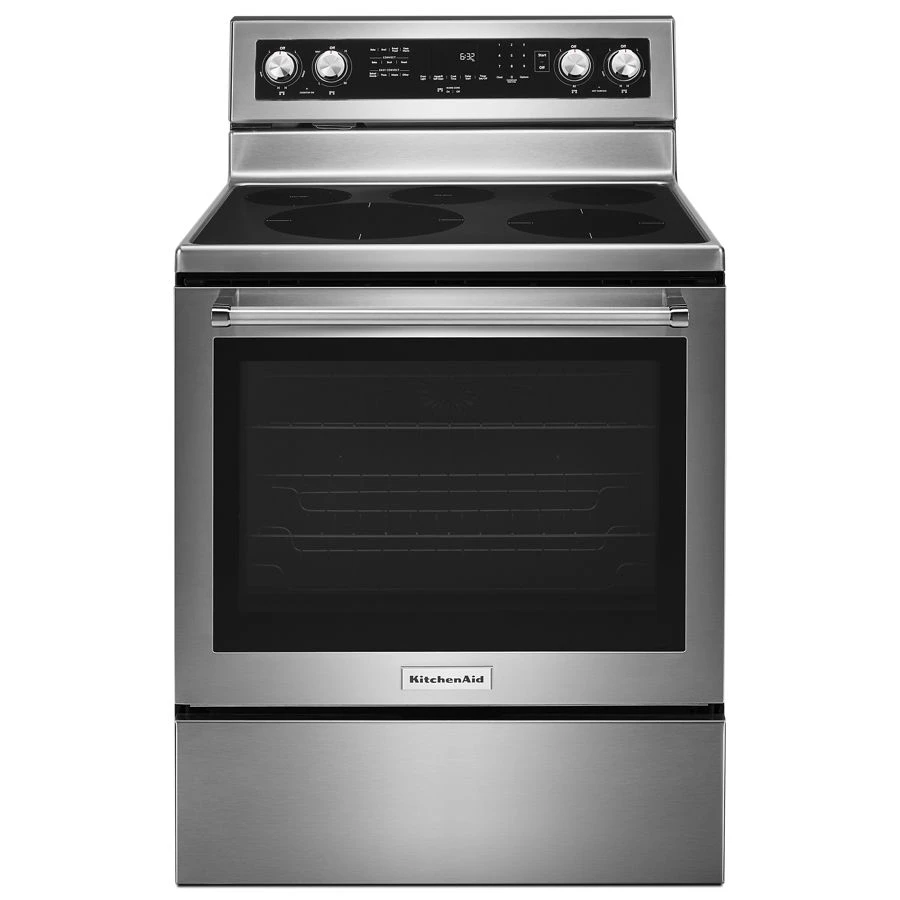 30-Inch 5-Element Electric Convection Range KFEG500EWH