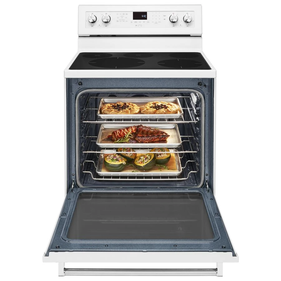 30-inch 5-element Electric Convection Range KFEG500EWH