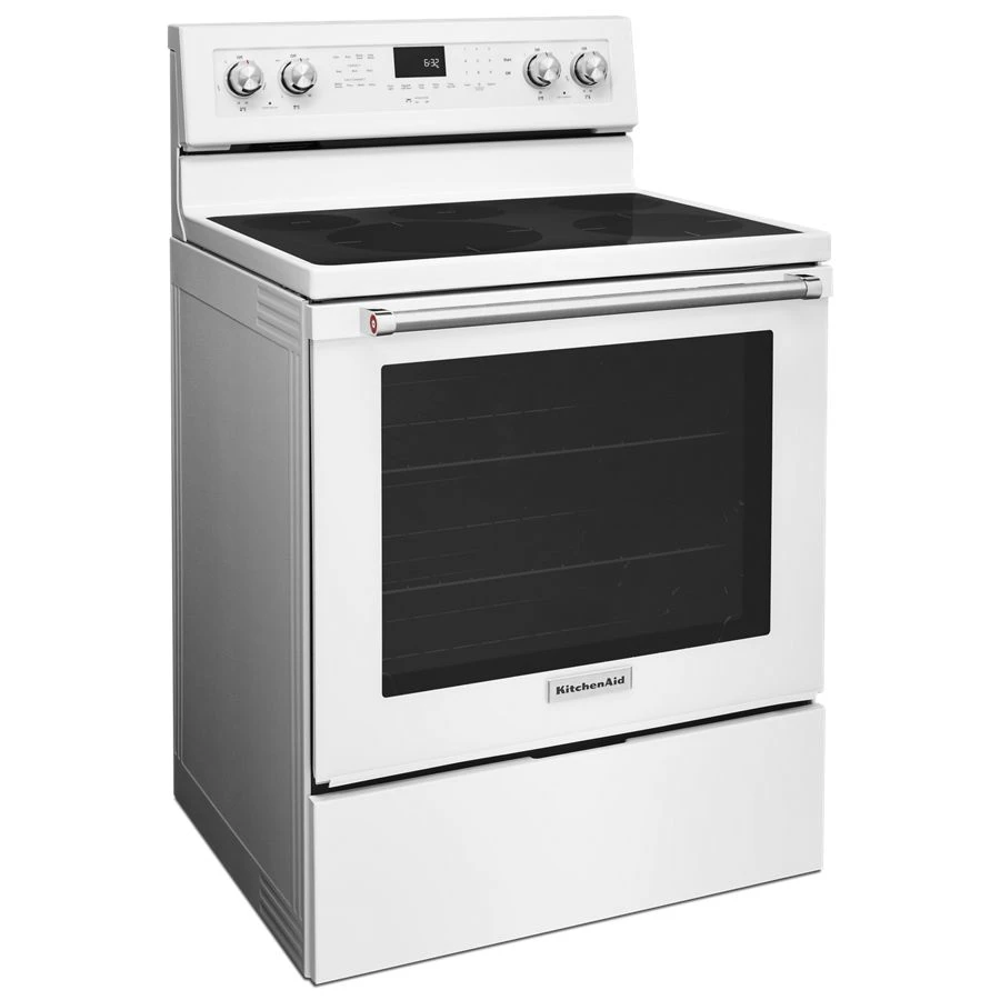 30-inch 5-element Electric Convection Range KFEG500EWH