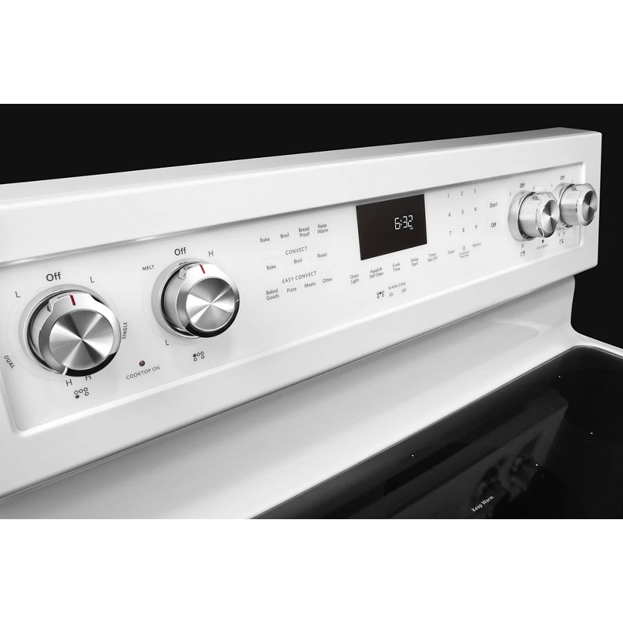 30-Inch 5-Element Electric Convection Range KFEG500EWH
