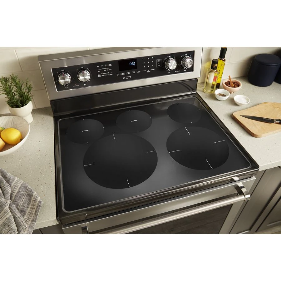 30-inch 5 Element Electric Convection Range With Printshield™ Finish KFEG504KPS