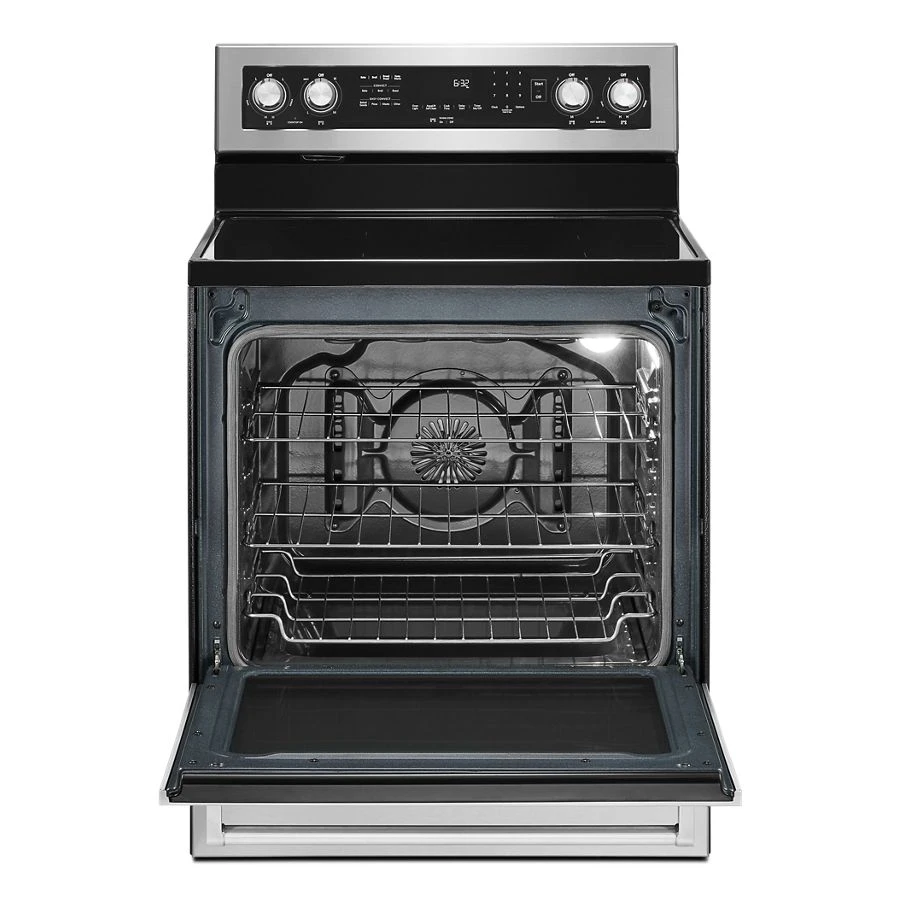 30-inch 5 Element Electric Convection Range With Printshield™ Finish KFEG504KPS