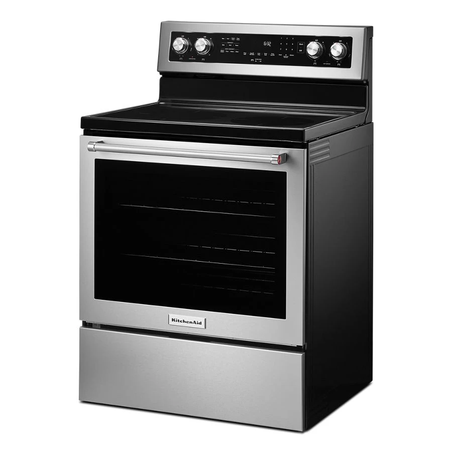 30-inch 5 Element Electric Convection Range With Printshield™ Finish KFEG504KPS