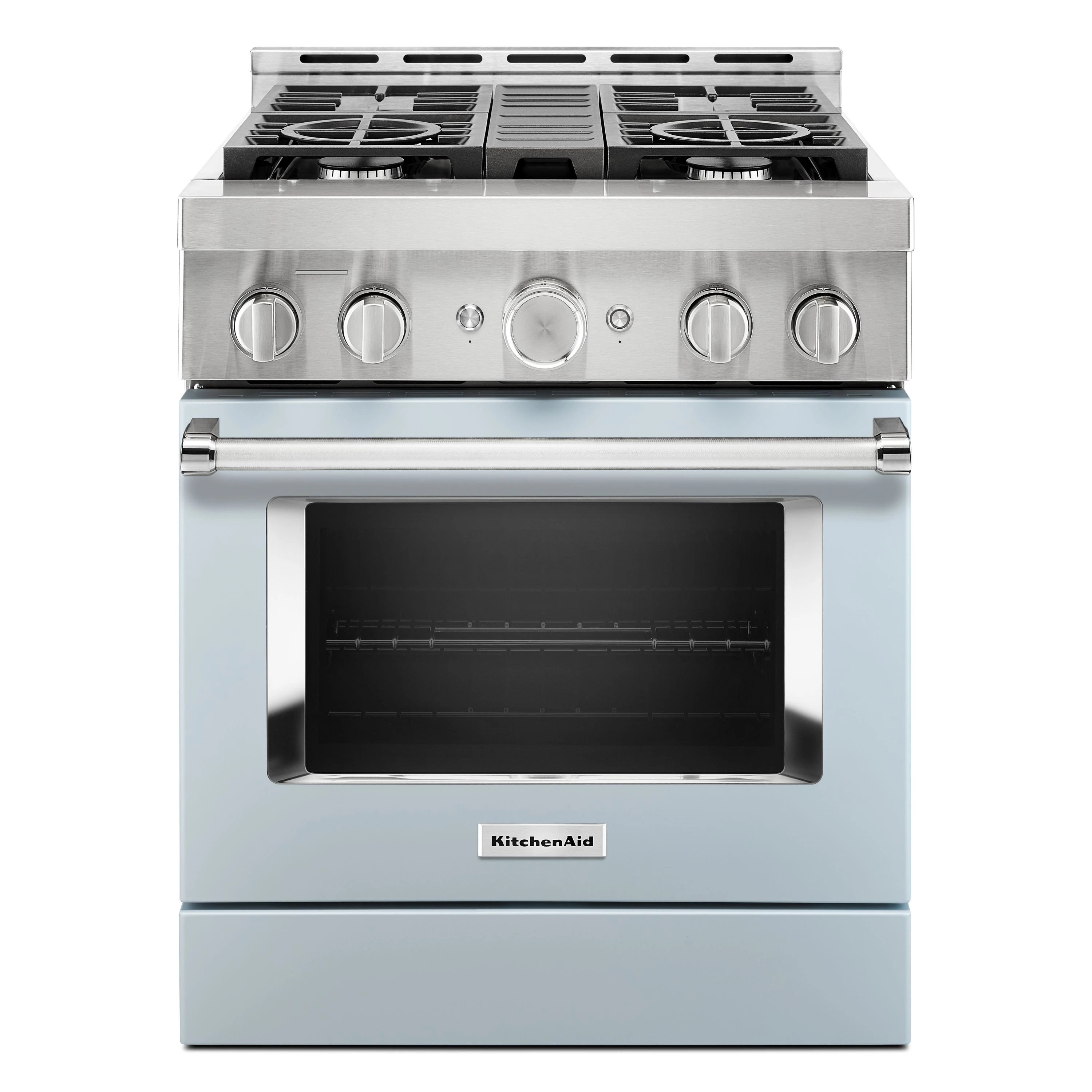 30'' Smart Commercial-Style Gas Range with 4 Burners KFGC500JSS