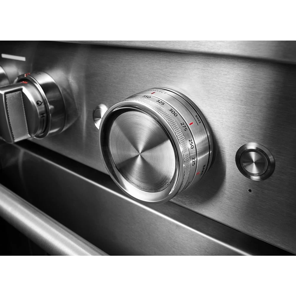 30'' Smart Commercial-Style Gas Range with 4 Burners KFGC500JSS
