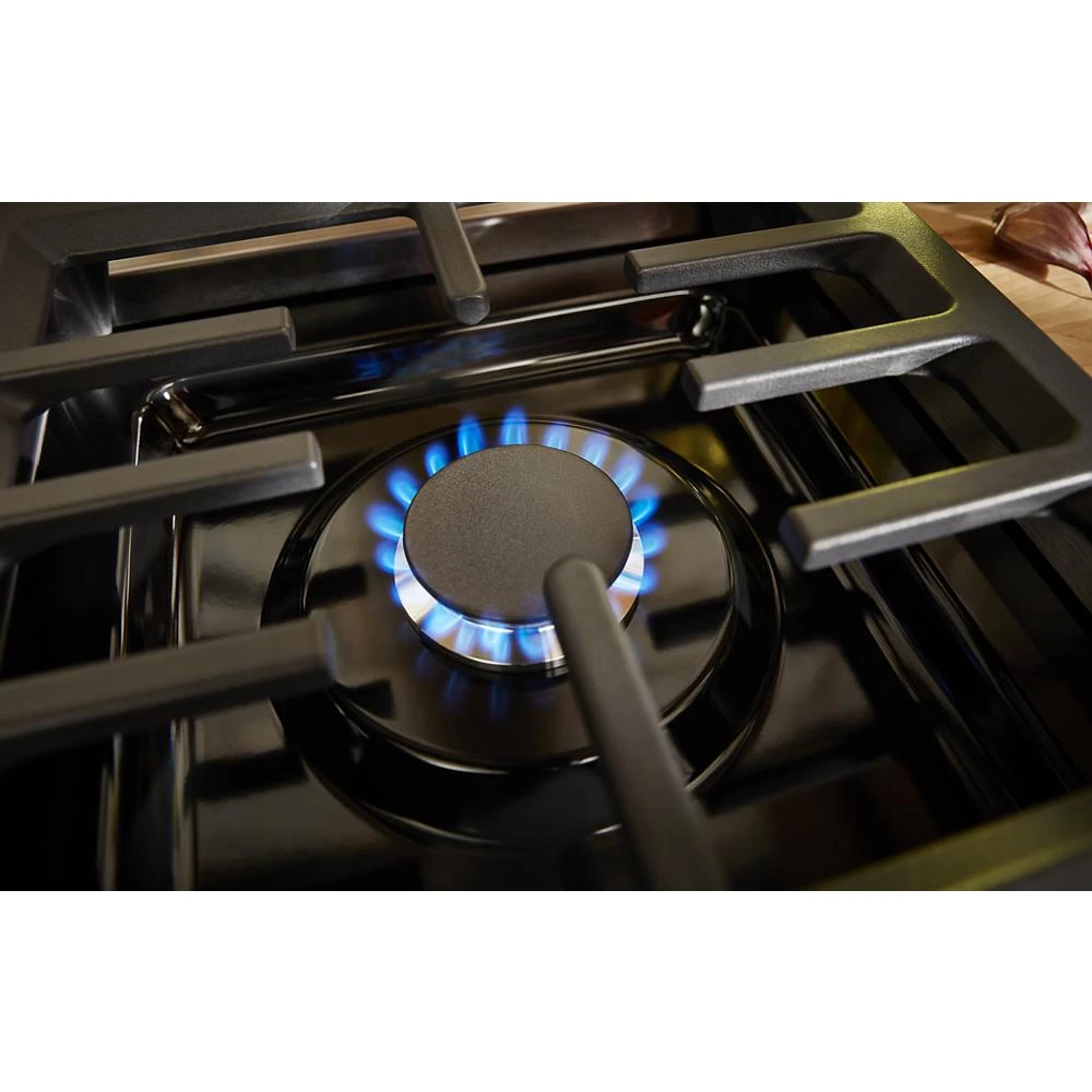 30'' Smart Commercial-Style Gas Range with 4 Burners KFGC500JSS