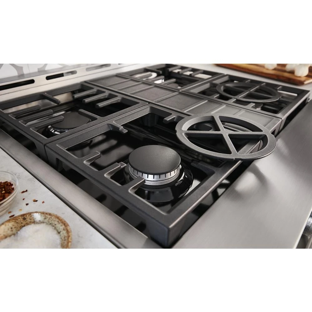 30'' Smart Commercial-Style Gas Range with 4 Burners KFGC500JSS