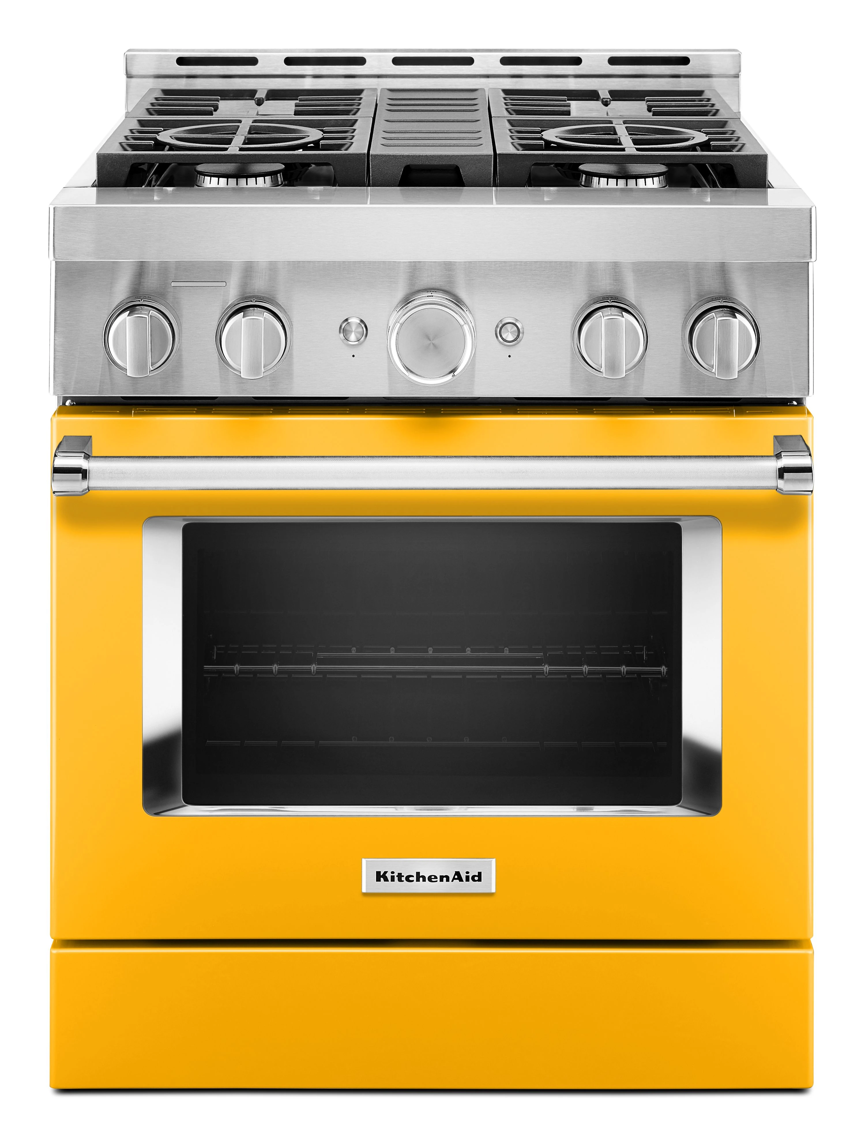 30'' Smart Commercial-Style Gas Range with 4 Burners KFGC500JPA