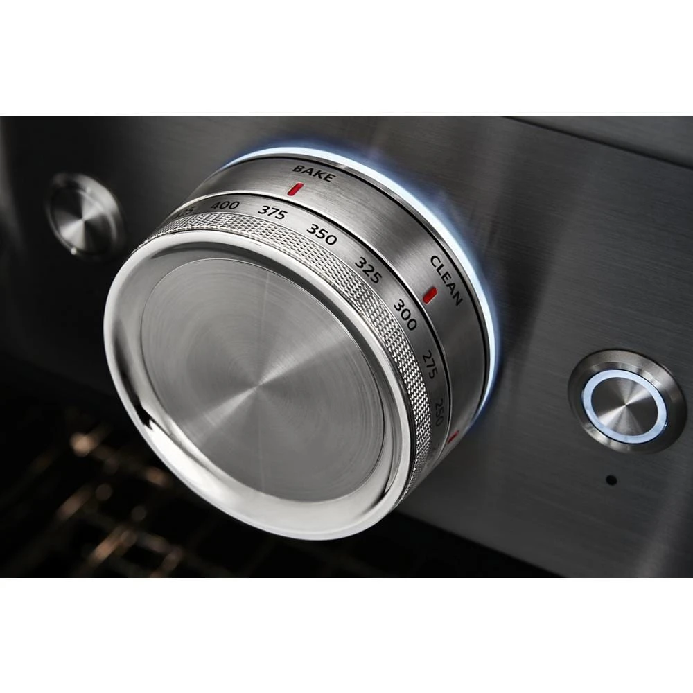 36" Smart Commercial-Style Gas Range with 6 Burners KFGC506JSS