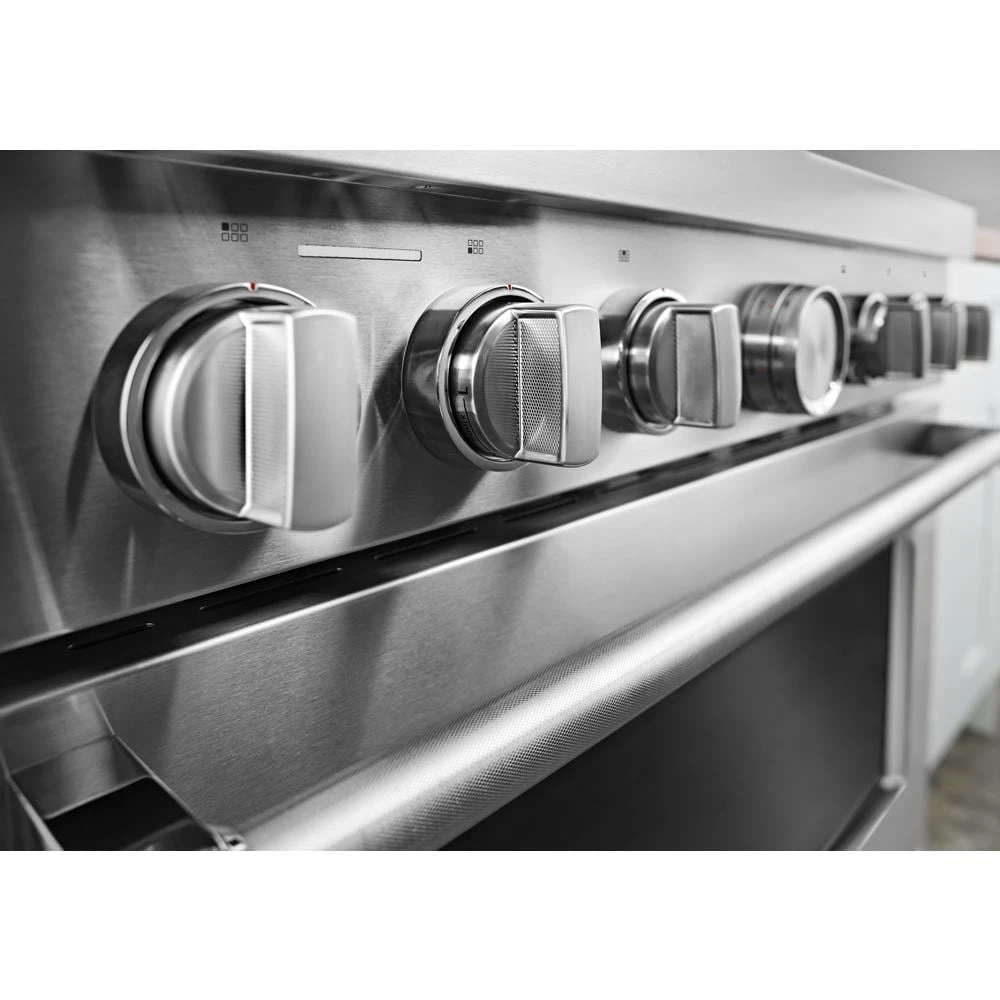 36" Smart Commercial-Style Gas Range with 6 Burners KFGC506JSS