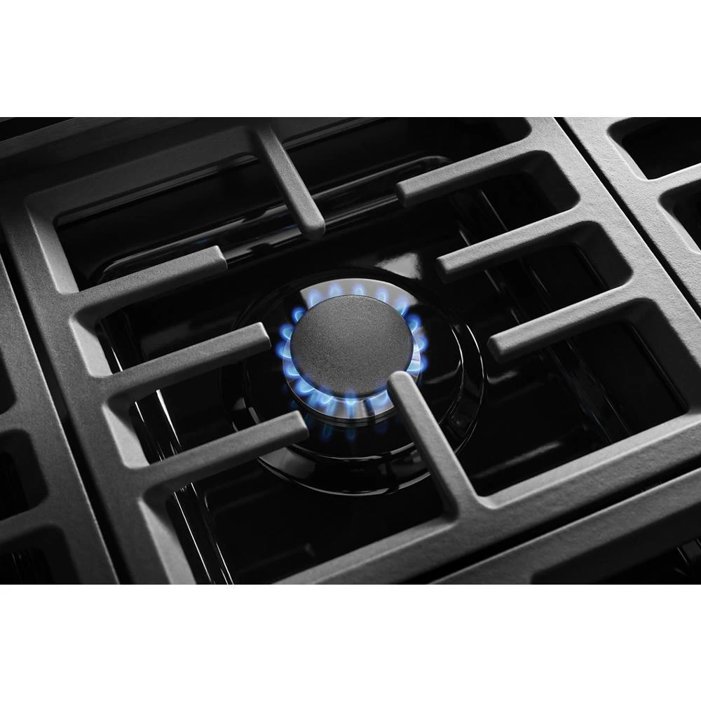 36" Smart Commercial-Style Gas Range with 6 Burners KFGC506JSS