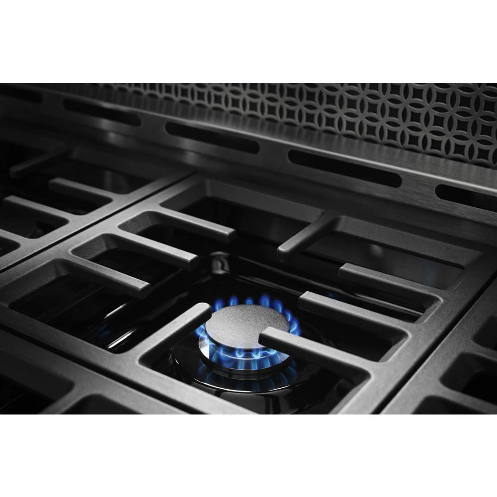 36" Smart Commercial-Style Gas Range with 6 Burners KFGC506JSS
