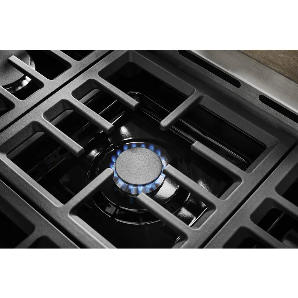 36" Smart Commercial-Style Gas Range with 6 Burners KFGC506JSS