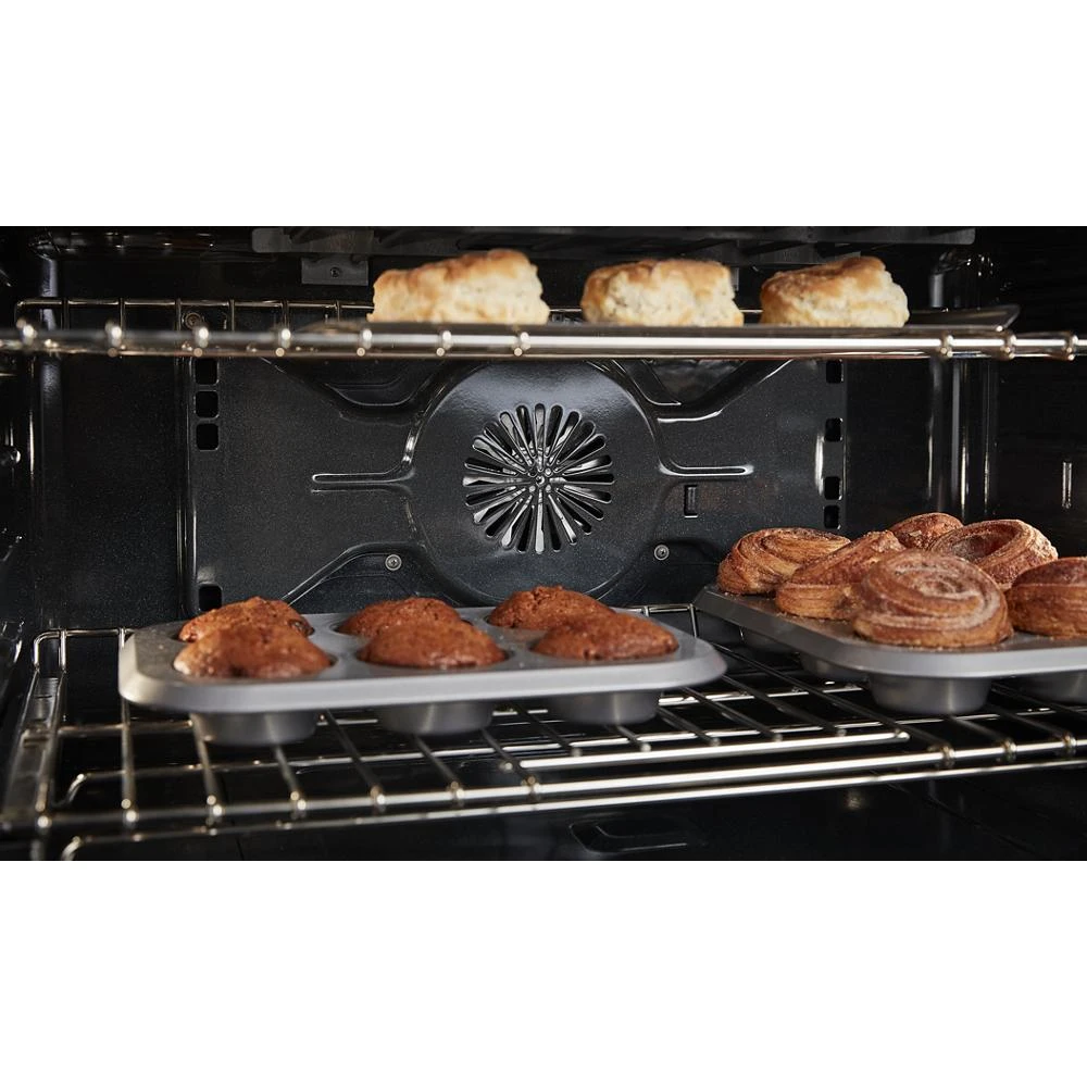 36" Smart Commercial-Style Gas Range with 6 Burners KFGC506JSS