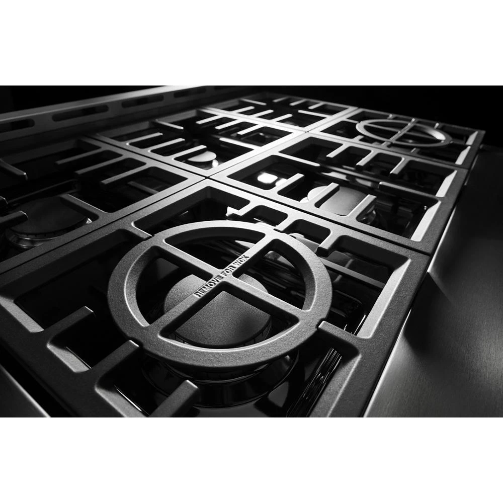 36'' Smart Commercial-Style Gas Range with 6 Burners KFGC506JSS