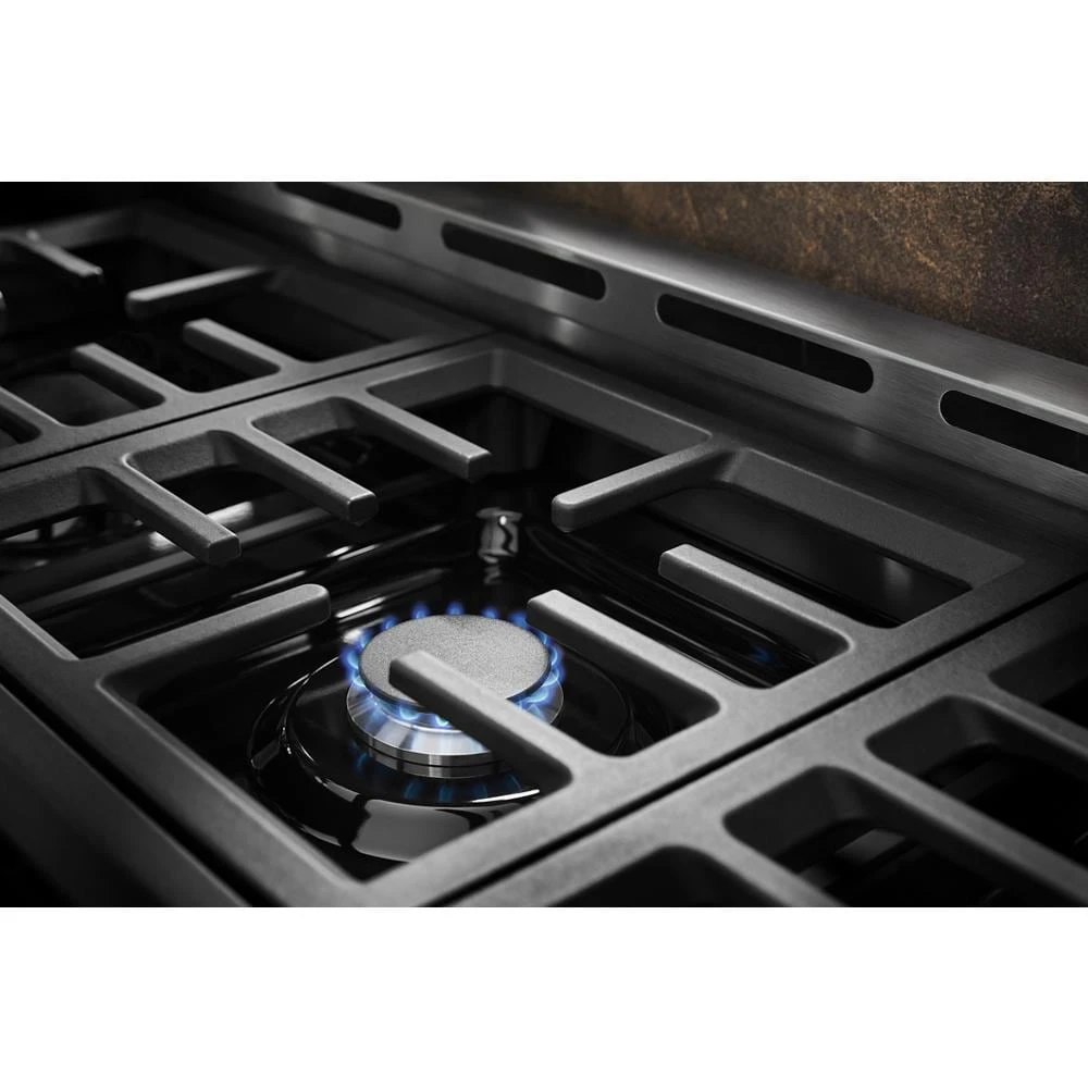 36'' Smart Commercial-Style Gas Range with 6 Burners KFGC506JSS