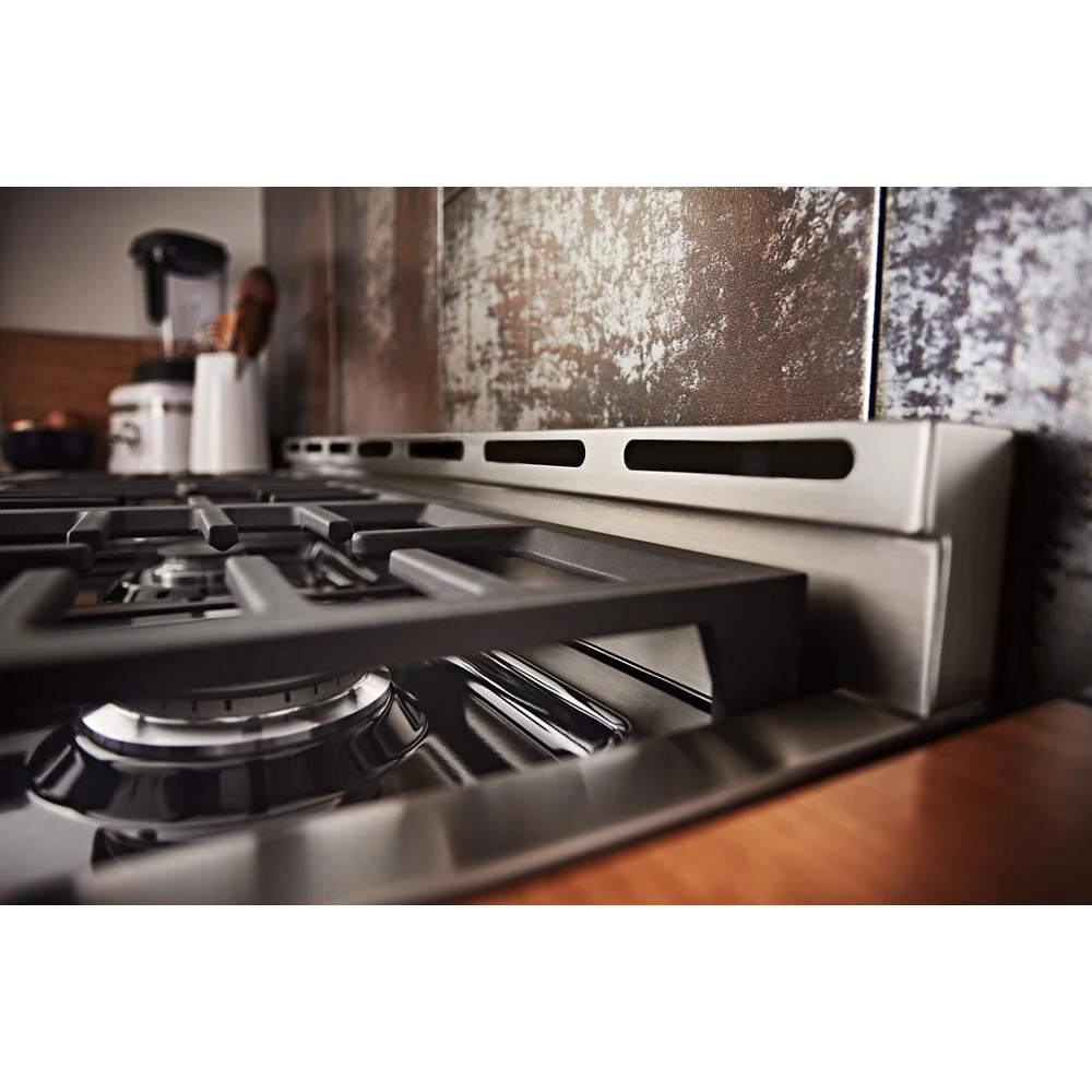 36'' Smart Commercial-Style Gas Range with 6 Burners KFGC506JSS
