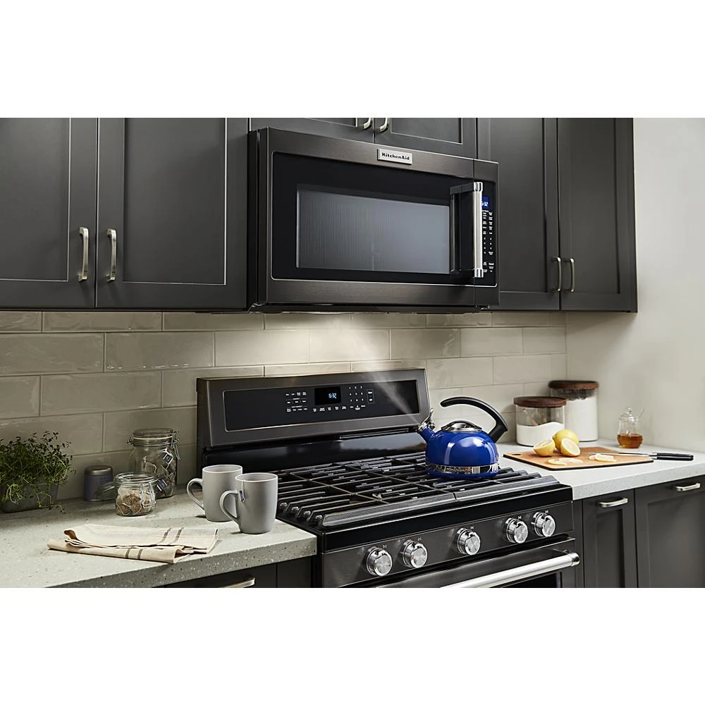 30-Inch 5-Burner Gas Convection Range KFGG500EBS
