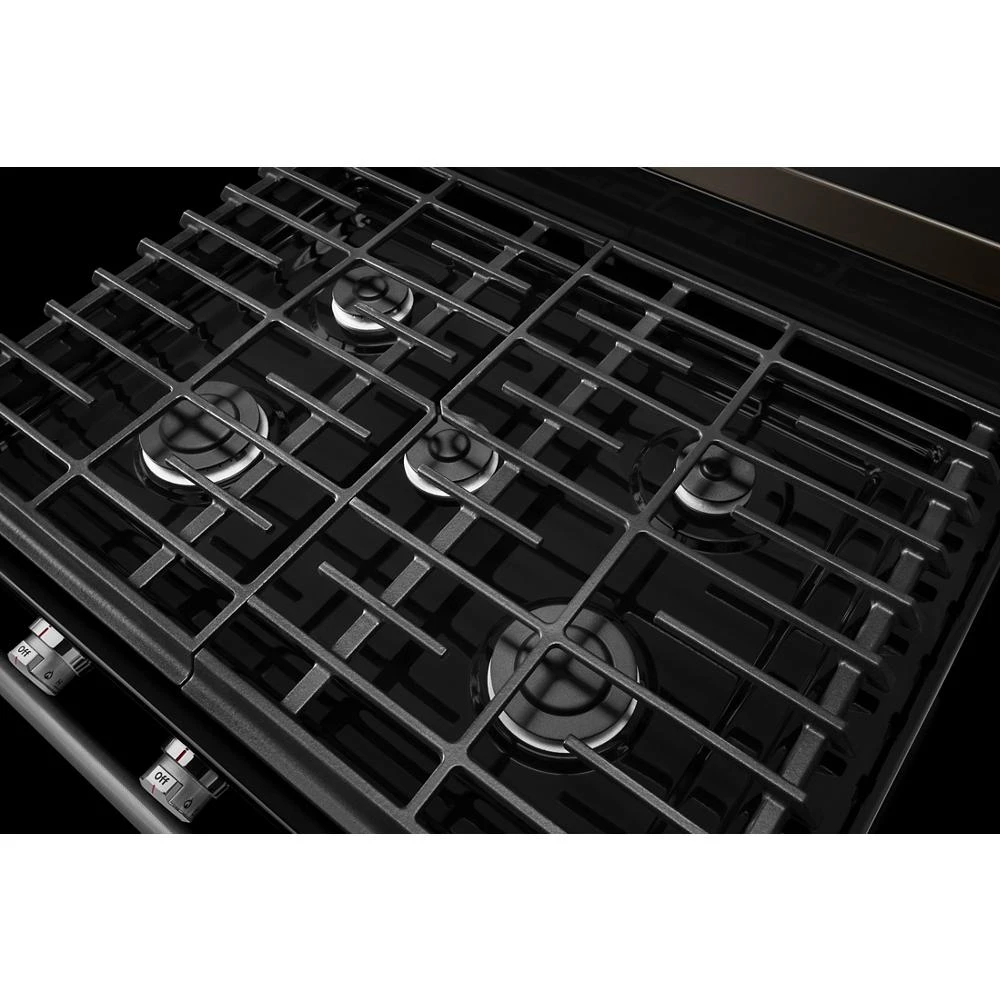 30-Inch 5-Burner Gas Convection Range KFGG500EBS
