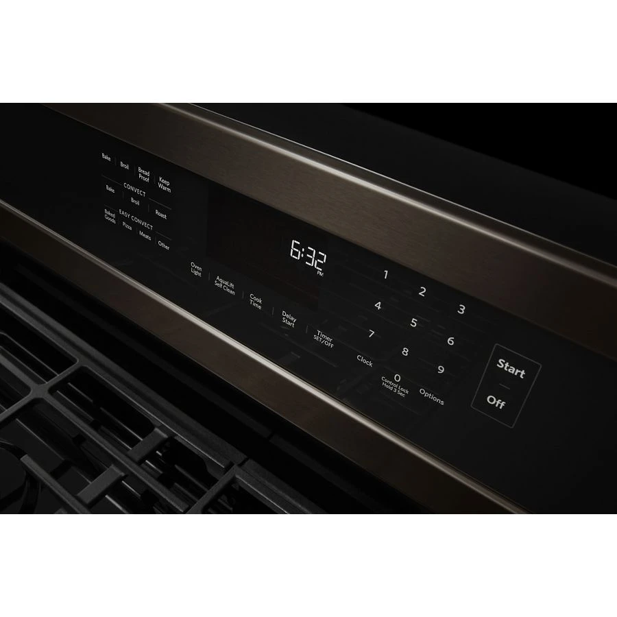 30-Inch 5-Burner Gas Convection Range KFGG500EBS