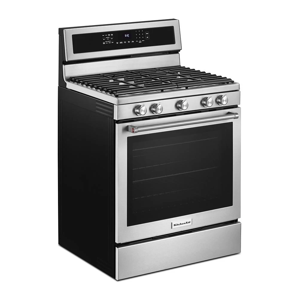 30" 5-Burner Gas Convection Range KFGG500ESS