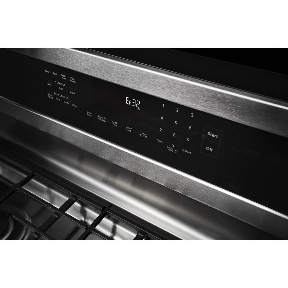 30" 5-Burner Gas Convection Range KFGG500ESS