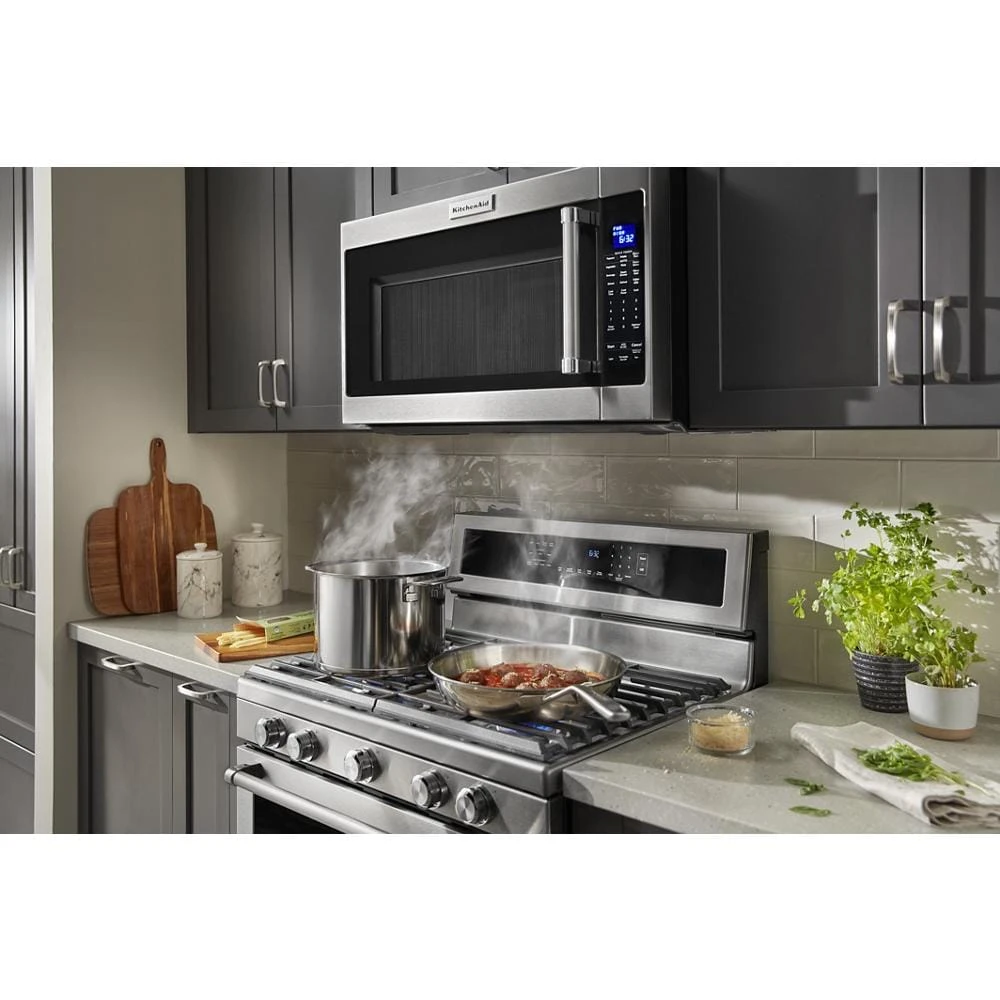 30-Inch 5-Burner Gas Convection Range KFGG500ESS