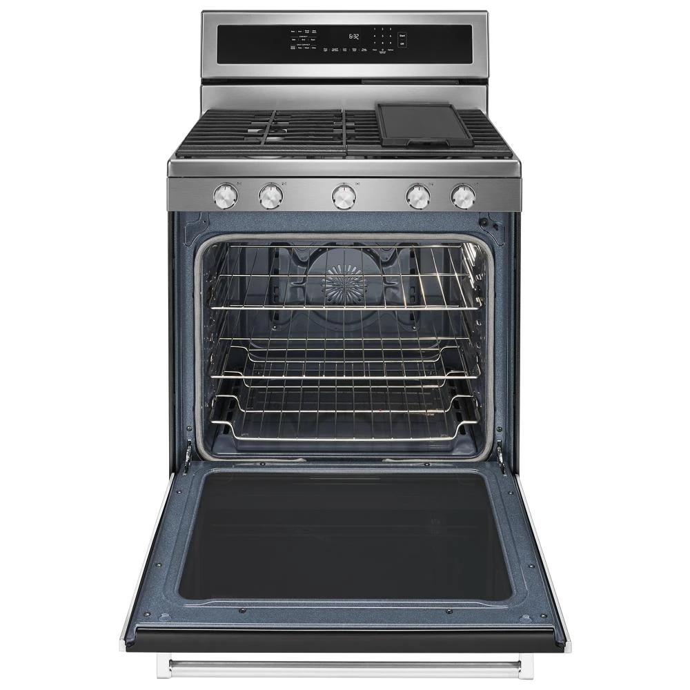 30-Inch 5-Burner Gas Convection Range KFGG500ESS