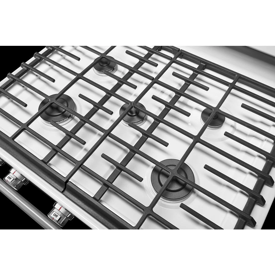 30" 5-Burner Gas Convection Range KFGG500EWH