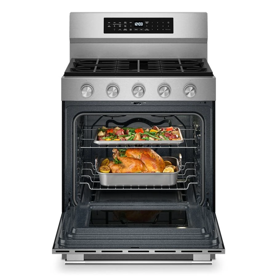 5.0 Cu. Ft. Smart Freestanding Gas Range with Convection Cooking Modes KFGS530SPS