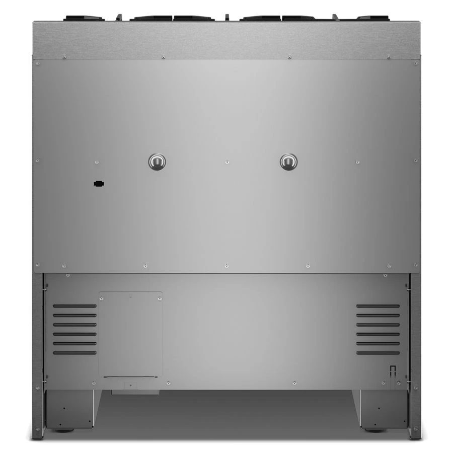 KitchenAid® 36-Inch 6 Burner Commercial-Style Gas Range with No Preheat Air Fry Mode KFGS936SSS