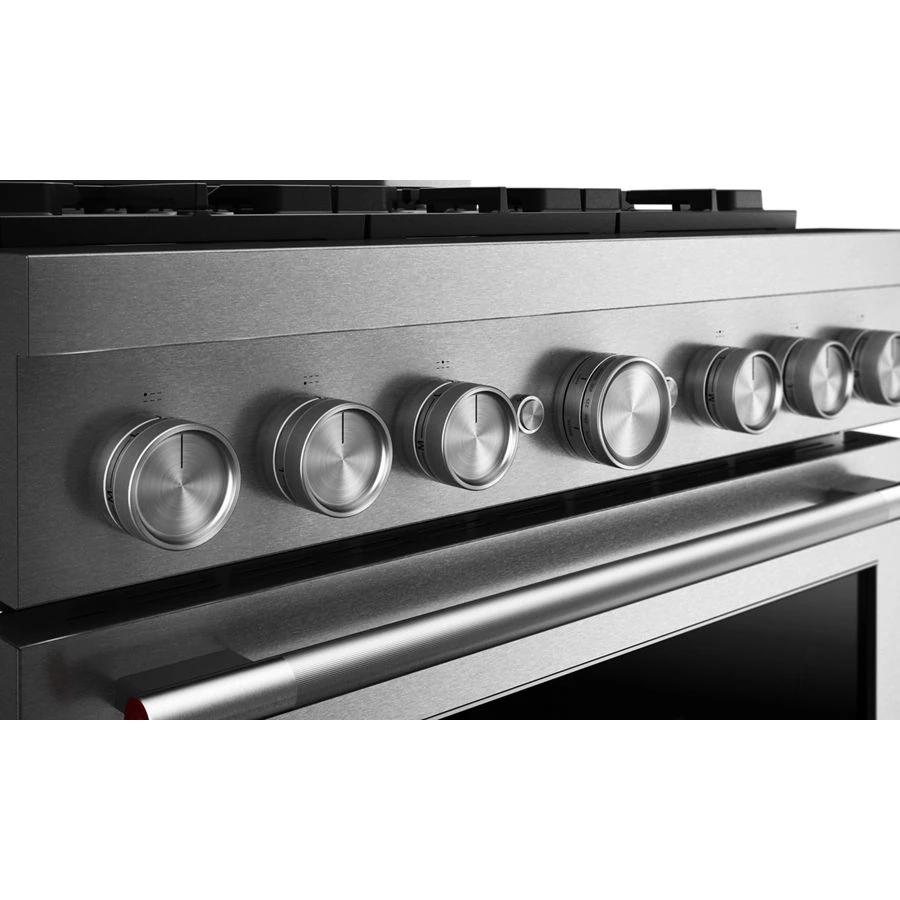 KitchenAid® 36-Inch 6 Burner Commercial-Style Gas Range with No Preheat Air Fry Mode KFGS936SSS