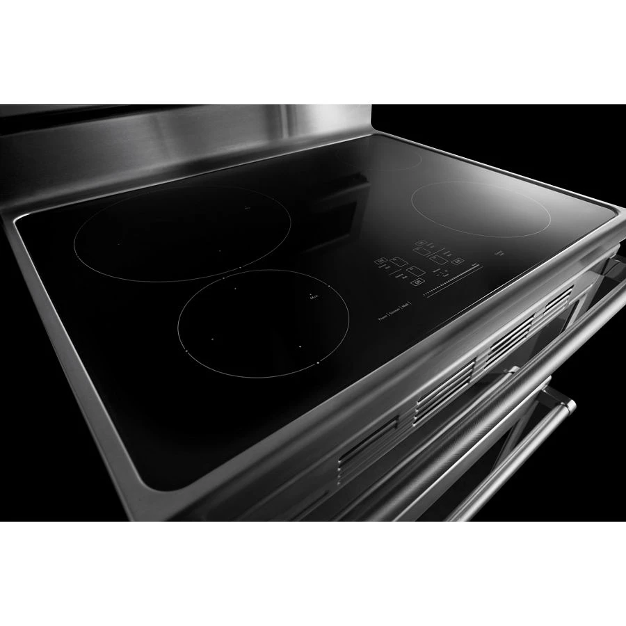 30-Inch 4-Element Induction Double Oven Convection Range KFID500ESS