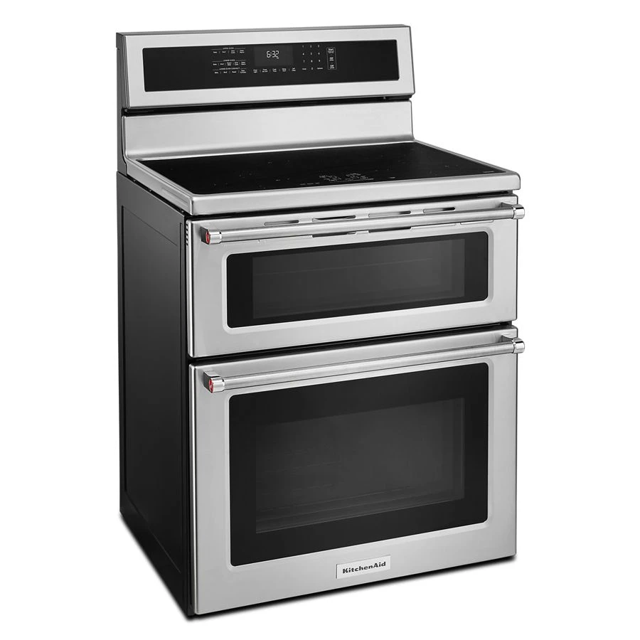 30-Inch 4-Element Induction Double Oven Convection Range KFID500ESS