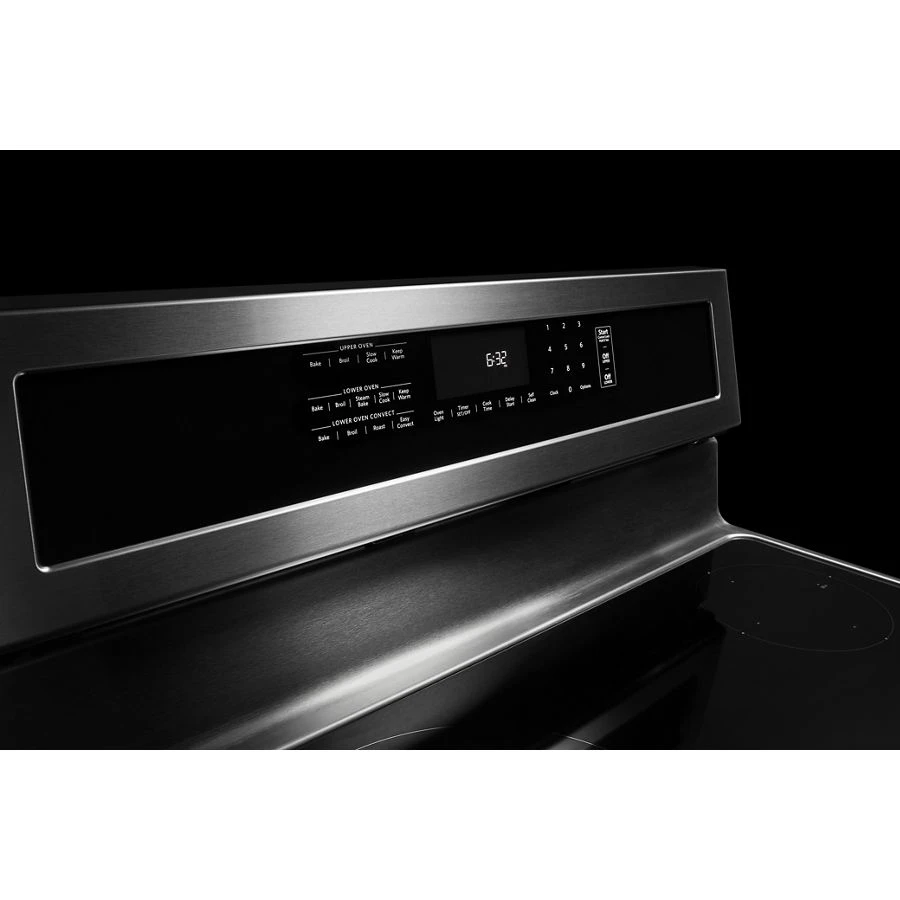 30-Inch 4-Element Induction Double Oven Convection Range KFID500ESS