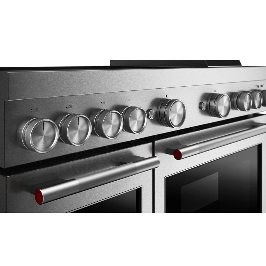 48-Inch 6-Element Induction Freestanding Commercial-Style Range with Griddle KFID948SSS