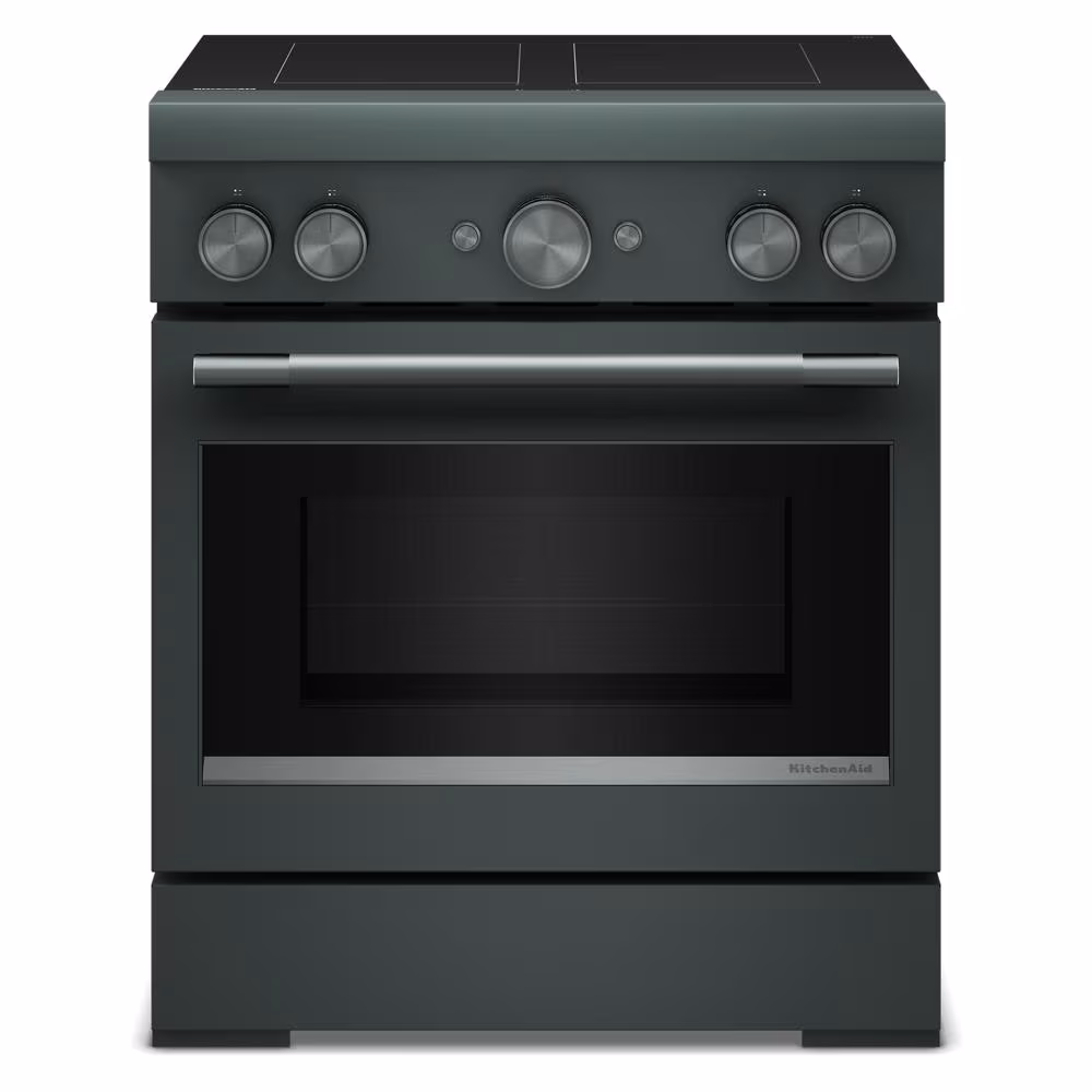 30-Inch 4-Element Induction Freestanding Commercial-Style Range with Air Fry KFIS930SJP