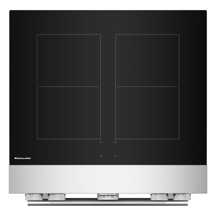 30-Inch 4-Element Induction Freestanding Commercial-Style Range with Air Fry KFIS930SSS