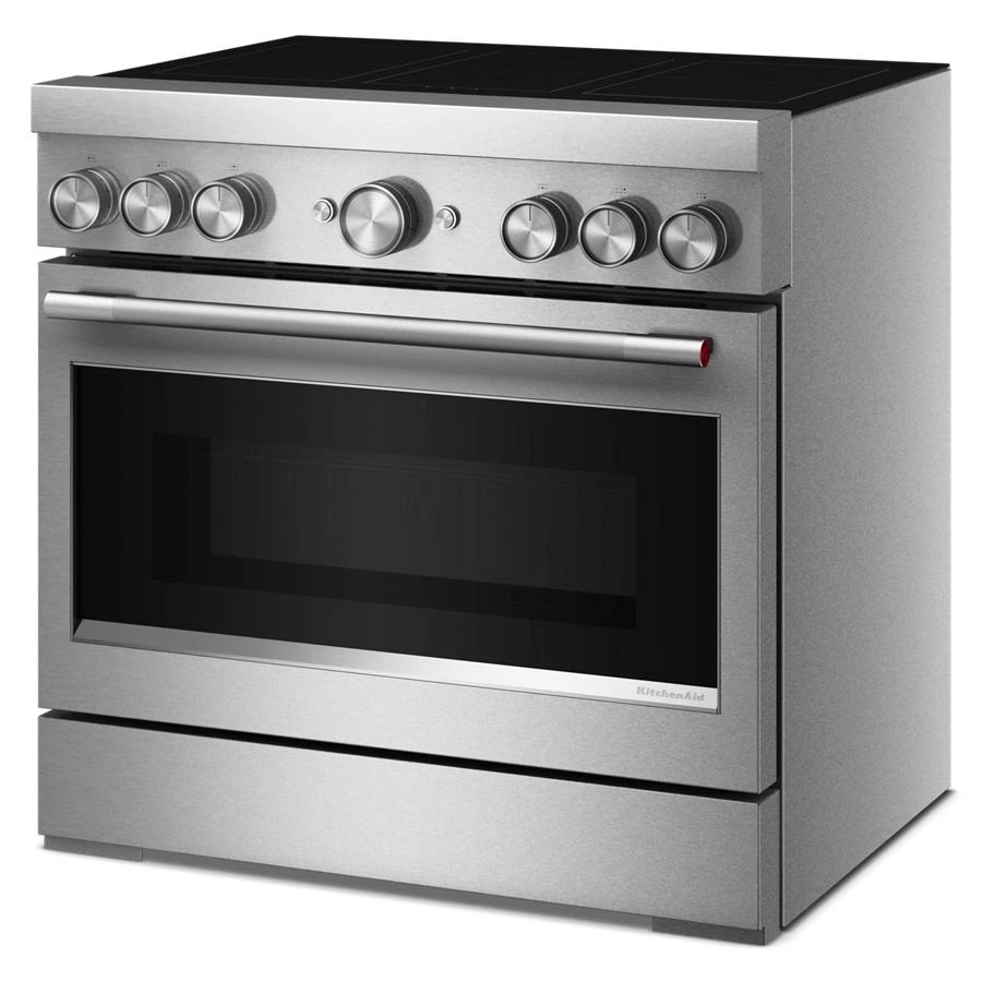 36-Inch 6-Element Induction Freestanding Commercial-Style Range with Air Fry KFIS936SSS