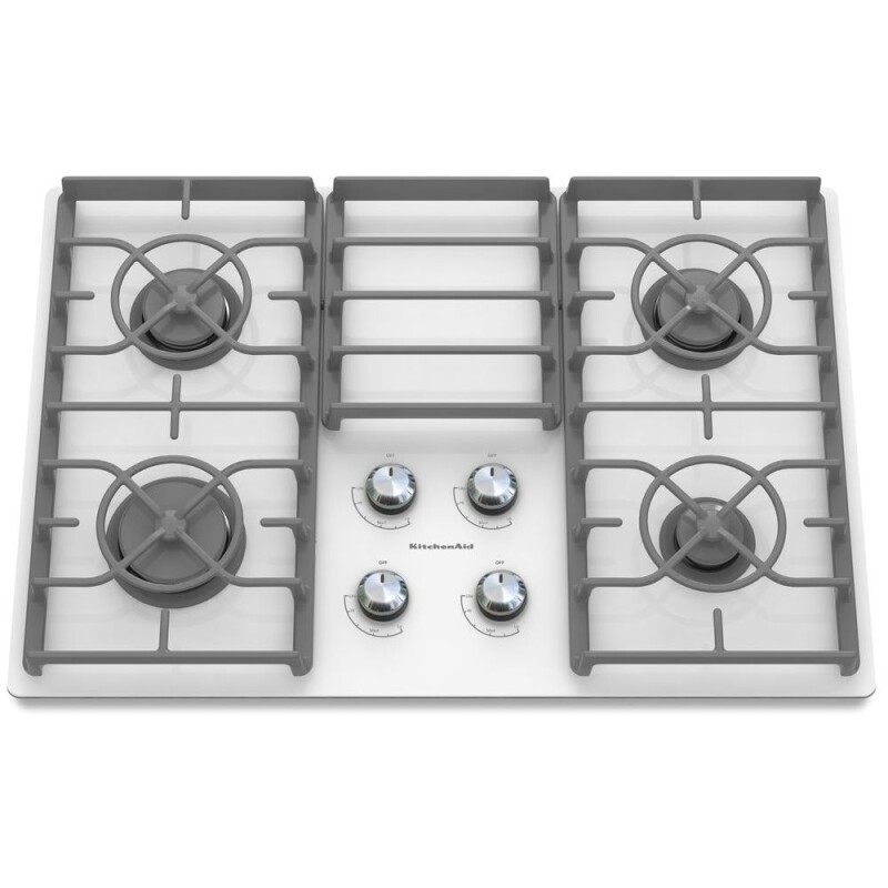 30-Inch 4 Burner Gas Cooktop, Architect Series II KGCC506RWW