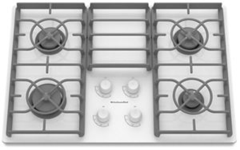 30-Inch 4 Burner Gas Cooktop, Architect Series II KGCC506RWW