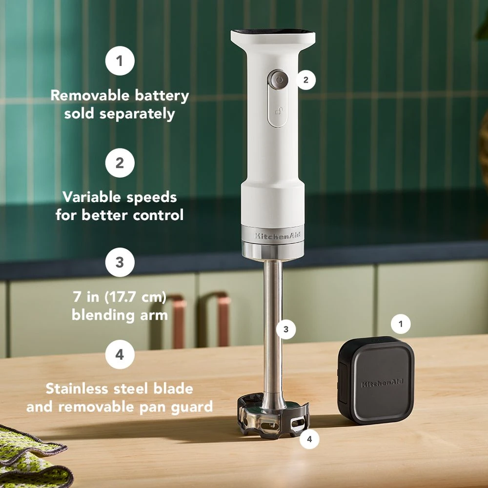 Go® Cordless Hand Blender - battery sold separately KHBRV00PL