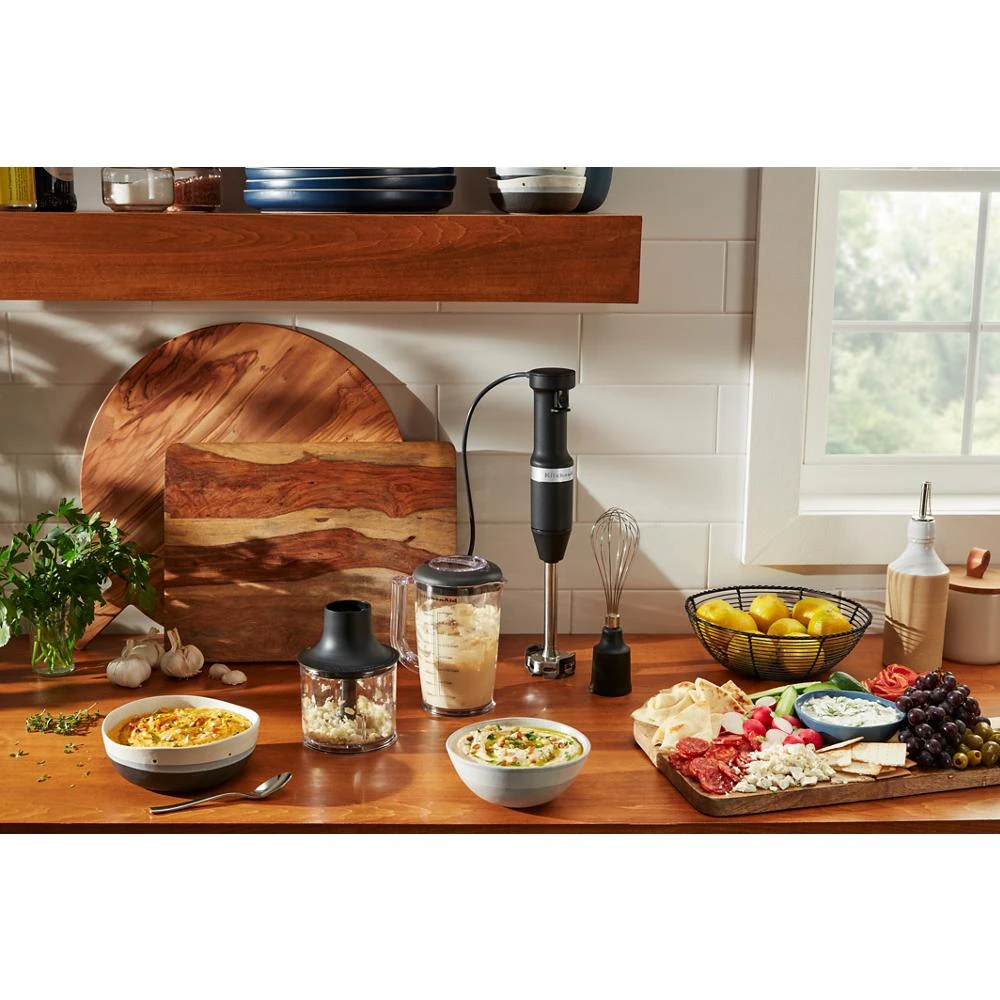 Variable Speed Corded Hand Blender with Accessories KHBV83AQ