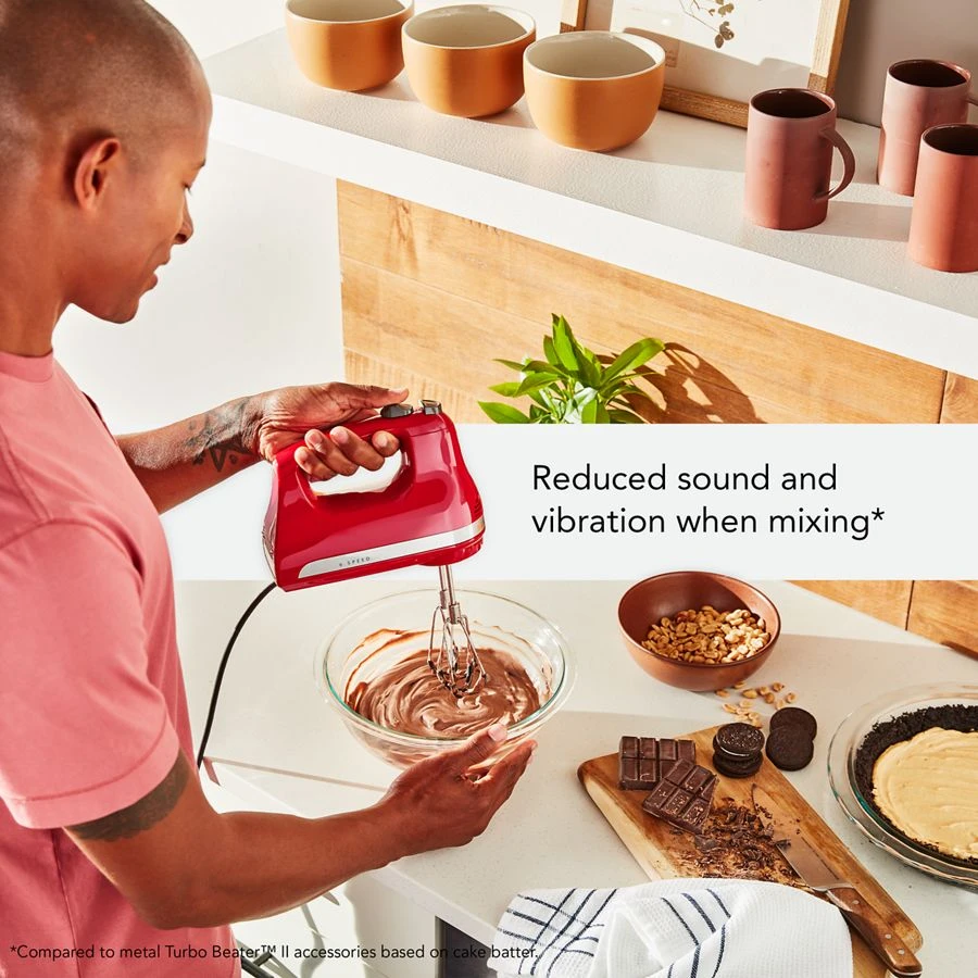 6 Speed Hand Mixer with Flex Edge Beaters KHM6118CU