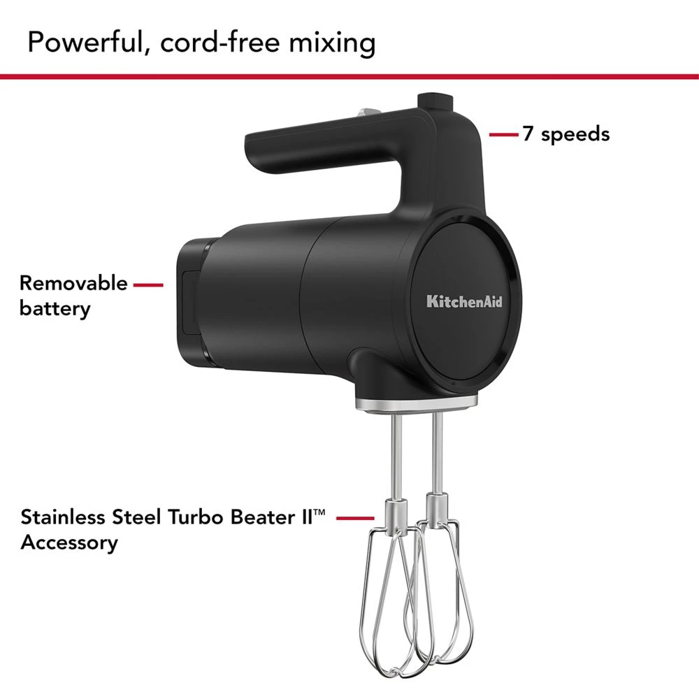 Go Cordless Hand Mixer - battery included KHMR762BM