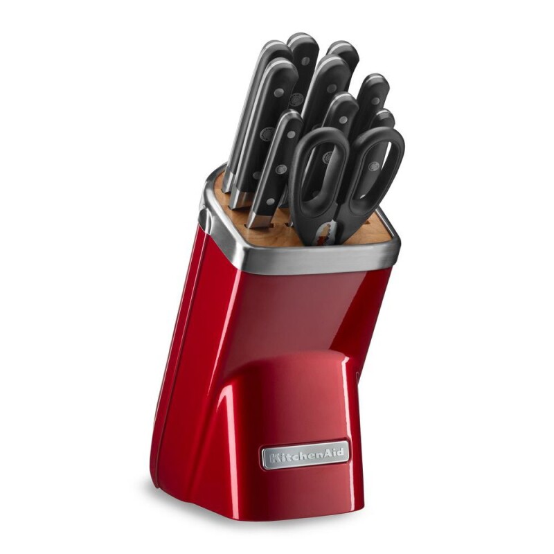 KitchenAid 11pc Professional Series Cutlery Set Candy Apple Red KKFMA11CA Picture 1