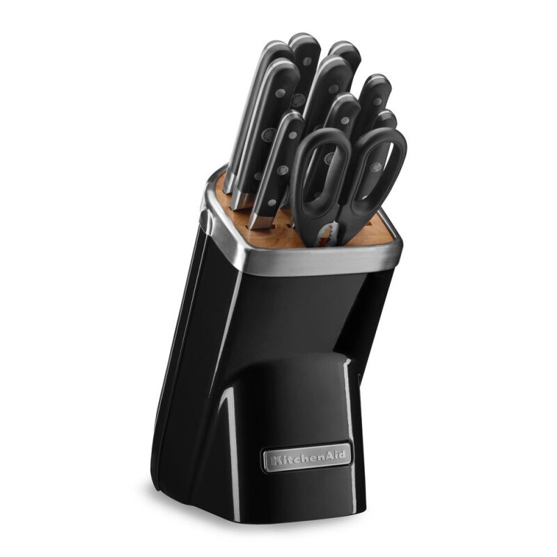 KitchenAid 11pc Professional Series Cutlery Set Onyx Black KKFMA11OB Picture 1