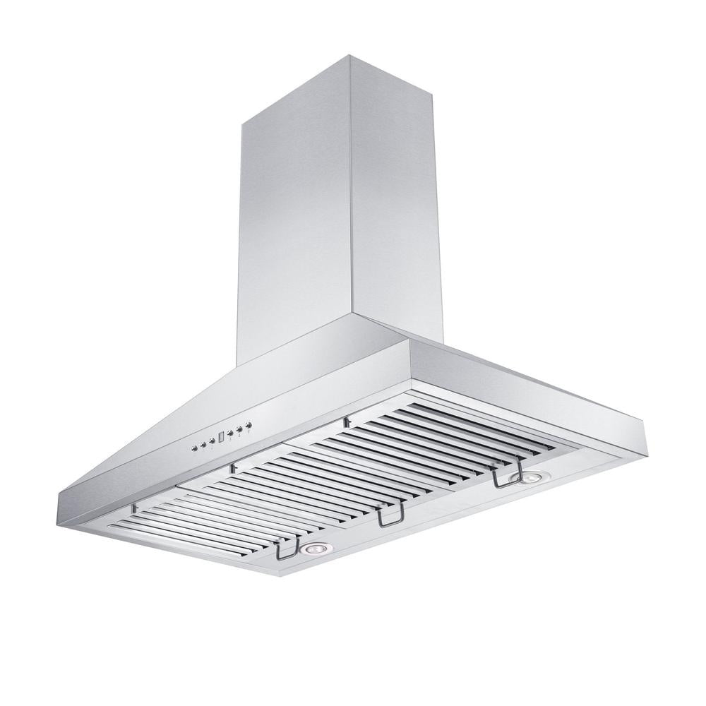 48" Convertible Vent Convertible Vent Wall Mount Range Hood - 48 inch KL348