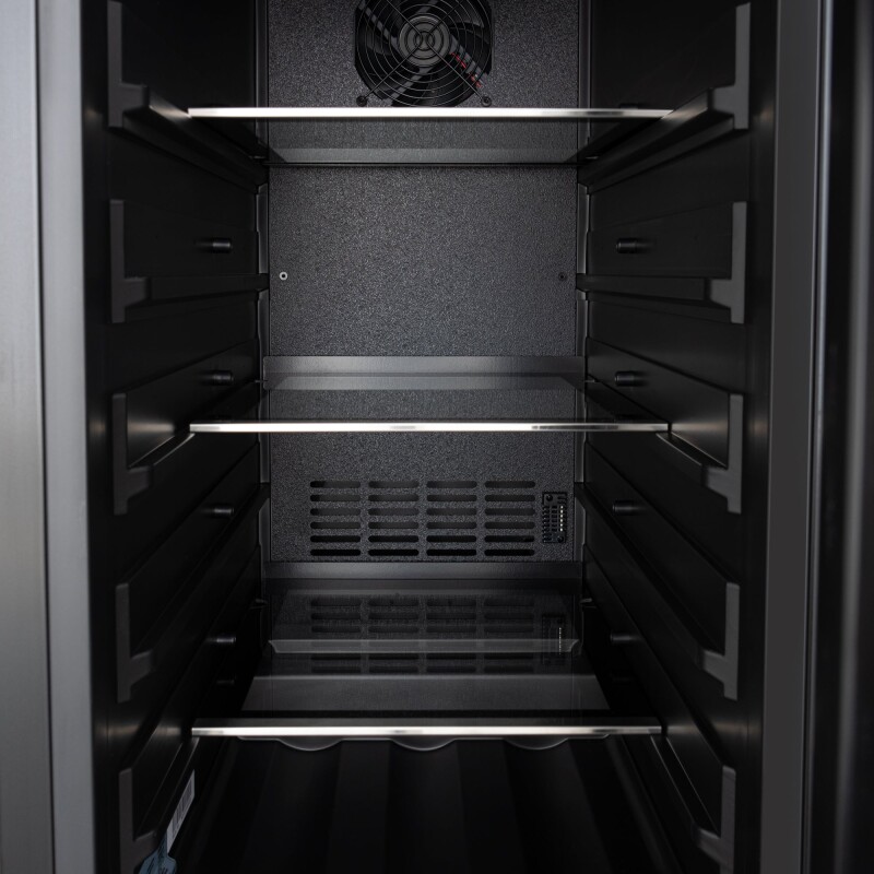 15 in. Built-In Panel Ready Undercounter Beverage Refrigerator, Compact with Digital Temperature Control, Glass Shelves, Security Lock KMBIR15PR