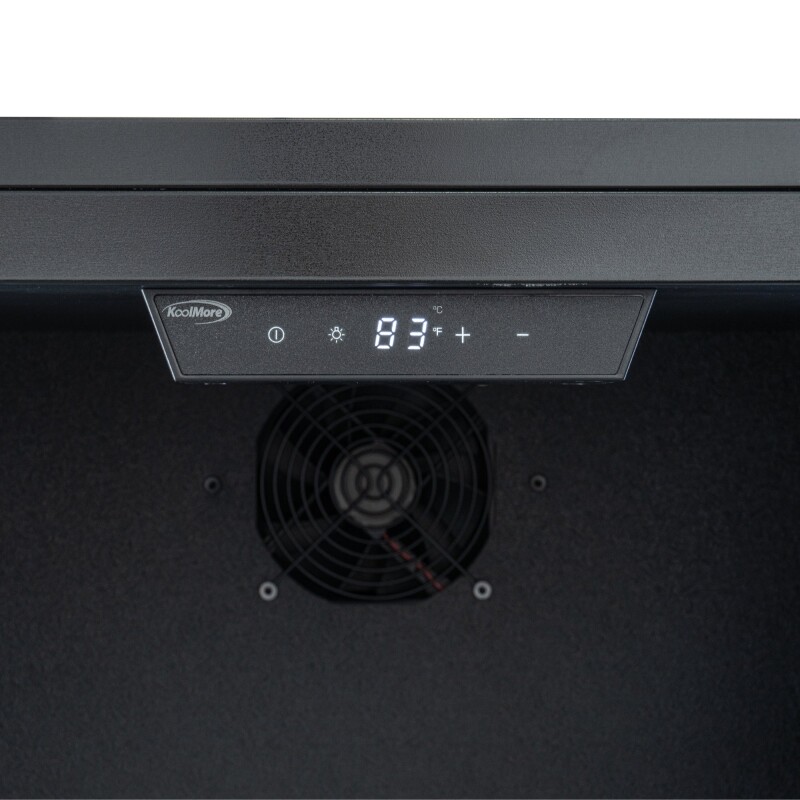 24 in. Panel Ready Compact Refrigerator, 5 cu. ft. in Black KMBIR5CPR